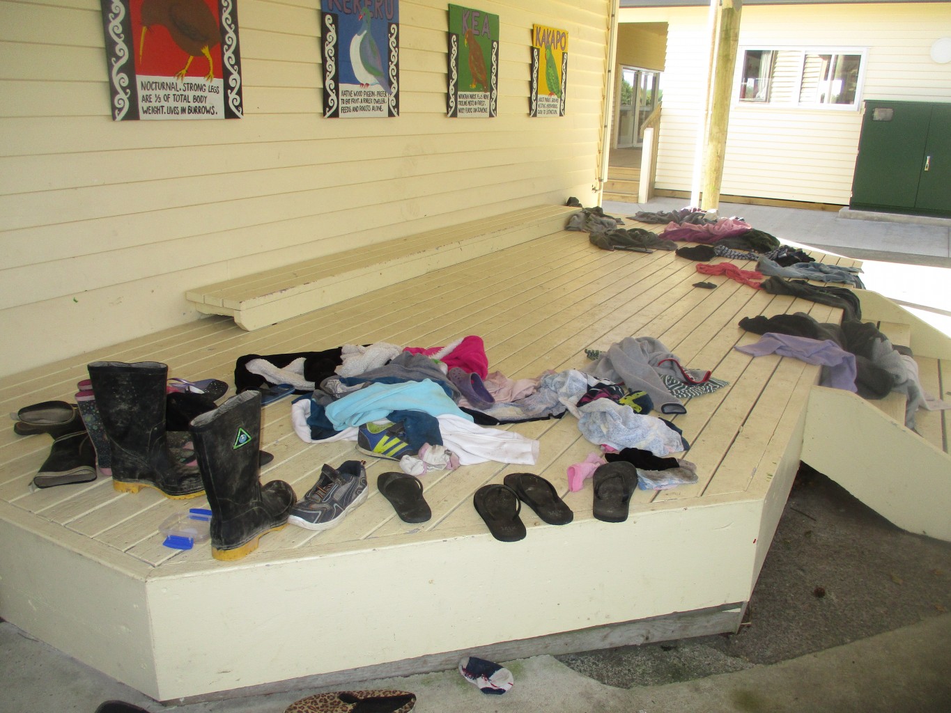 Discarded Clothing – Tomarata School